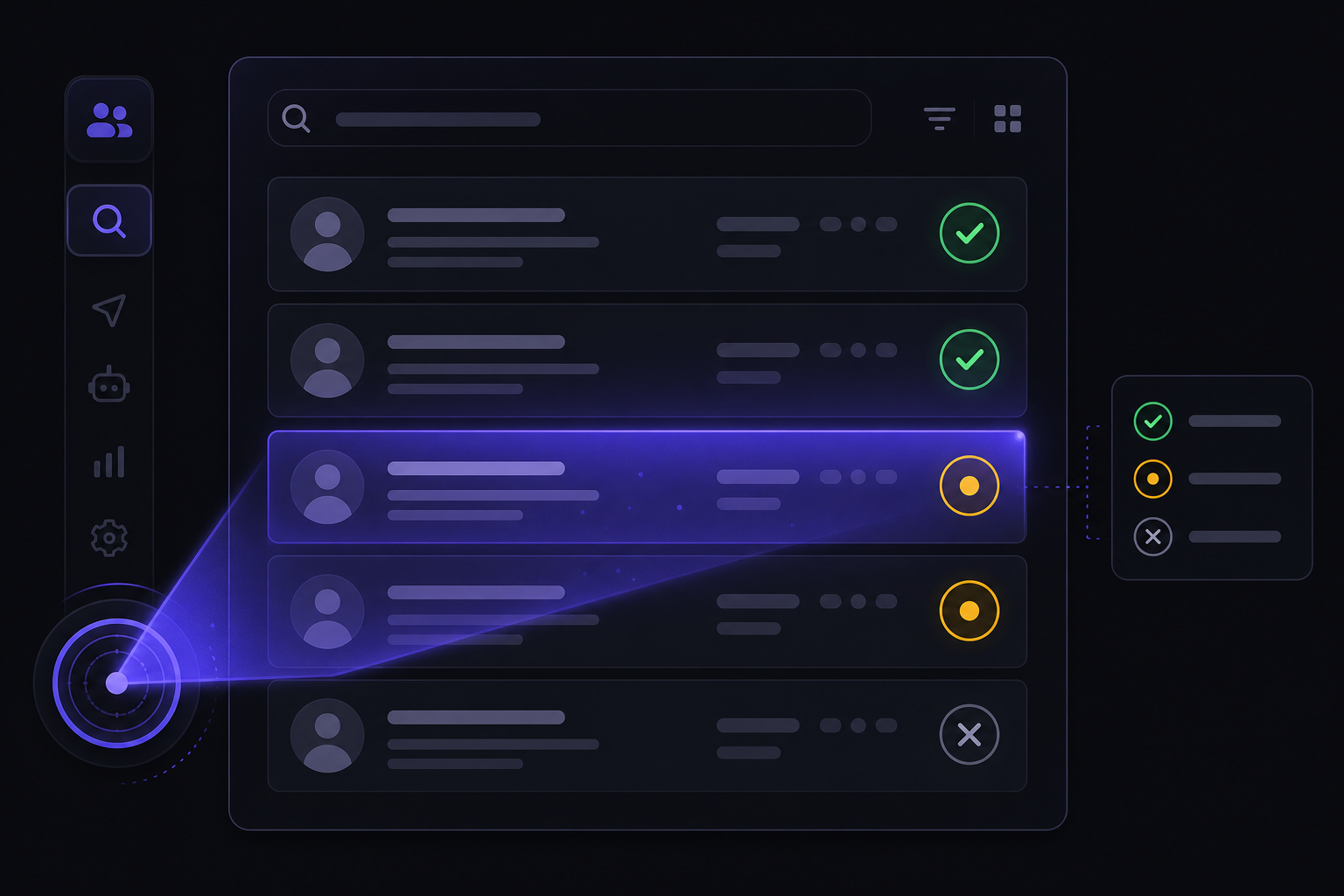 ConnectBot capturing prospects into your team's outreach pipeline
